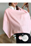 60X100 cm Muslin Breastfeeding Bib - 100% Cotton, Breathable, Adjustable, Pink Color - 4