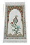 Ottoman Arch Arched Tulip Motif Chenille Prayer Rug White - 2