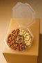 5 Compartment Plastic Appetizer Breakfast Dragee and Turkish Delight Packaging with Lid (Leakproof) 10 Pieces - 3