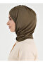 Pleated Isra Series Comfortable Cross Turban - Khaki - (St396), (Id 7839626) - 4