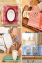 Gingham 4-Piece German Serving Napkin Kitchen Towel Feeding Cover Drying Cloth Colorful 47x67cm - 4