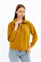 Women's zip-up crewneck sweatshirt - 5