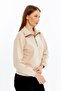 Women's zip-up crewneck sweatshirt - 3