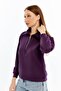 Women's zip-up crewneck sweatshirt - 6