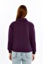 Women's zip-up crewneck sweatshirt - 7