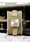 Minimal Square Dial Steel Cord Retro Women's Wristwatch