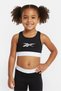 Toddlers Girl Non Padded Sleeveless Training Sports Bra, Black