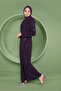معطف مطرز بسحاب 10375 - 2
