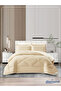 6-piece Comforter Set – King Size 260x240 Cm, Microfiber, Solid Quilted 350 Gsm Filling