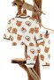 Baby Boy Pooh Printed 100% Cotton Top and Bottom Nightgown Set - 4