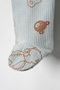 Khaki Baby Boy Teddy Bear Patterned 2-Piece Jumpsuit Set Newborn - 4
