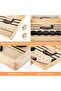 Large Sling Puck Game - Wooden Hockey Table Slingshot Board Game - 4