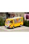 Luxury Yellow Toy Bus with Realistic Design & Detailed Interior - 3