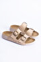 Alexandra Women's Orthopedic Flexible Comfort Comfortable Lightweight Poly Sole Daily Double Strap Sandals Slippers - 3