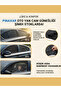 واقي شمس زجاجي للسيارة متوافق مع BMW X5 (2000-2007 E53)، قطعتان، ستارة/واقي شمس خلفي - 3