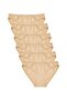 Women's Cotton Lycra 6-Piece Skin Panties 1220