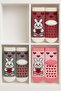 Towel Kids & Baby Socks / 3 Pairs / Premium / Non-Slip Sole / Rabbit Patterned - 2