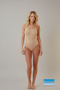 Skin Color 3-Piece String Strap Body Set Luxury Quality - Berrak 2081 - 2