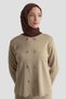 New Season Knitwear Buttoned Blouse Elastic Waist Pencil Skirt Bottom-Top Set - 4