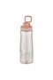 650 ml Sports Water Bottle – Water Bottle with Locking Lid, Spout, and Strap - Pink - 4