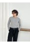 Crew Neck Knit Sweater - 3