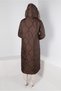 Plus Size Puffer Coat with Fur Hood 90333 - 4