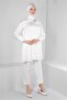ACCESSORY DETAILED SATIN TUNIC 43523 - 2