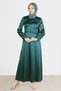 Bow Detail Belted Dress 42532