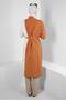 TWO COLOR WITH WAIST WRAPPED TUNIC 43810 - 3