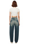 Women's Fashion High Waist Long Length Denim Jean Wide Leg Baggy Cotton Casual Style Quality Material - 6