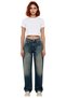 Women's Fashion High Waist Long Length Denim Jean Wide Leg Baggy Cotton Casual Style Quality Material - 5