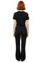 Women's Fashion Spanish Leg Flare Pants Color Elastic Waist Daily Use Summer - 5