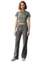 Women's Fashion High Waist Wide Leg Leopard Print Jean Pants Casual Combinations Quality Material - 5