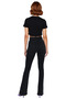 Women Fashion High Waist Long Length Flare Jean Denim Casual Combinations Weekend Seasonal Use - 6