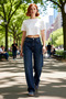 Women's Fashion Baggy Jean Long Length Regular Waist Cotton Casual Style Weekend Seasonal Use - 3