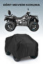 SMC Jumbo 700 ATV علامة تجارية مقاومة للماء - أسود