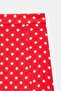 Polka Dot Slit Detailed Viscose Fabric Midi Woven Skirt - 4