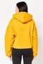 Women Sportswear Fit Long Sleeve Outdoor Hoodie, Mustard - 4