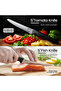 Premium 18-Piece Black Stainless Steel Knife Set - 4