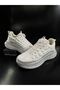 Mc Jamper 2250 White Patent Leather Crocodile Memory Foam Sole Lace Adjustable Sports Shoes - 3