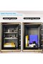 30-Minutes Fireproof Key Safe Box, Manual Safety Locker (66x43x35cm) RBFP66K Black - 4