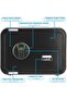 Small Fingerprint Safe Box, Premium Biometric Safety Locker 9kg (25x35x28cm) RB25QC9 Black - 7
