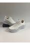 Mc Jamper 2250 White Patent Leather Crocodile Memory Foam Sole Lace Adjustable Sports Shoes - 7