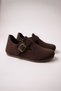 Unisex Genuine Suede Natural Cork Sole Arch Supported Anatomical Shoes - 4