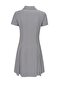 Shirt Collar Front Zipper Gray Dress - 7