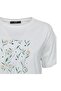Floral Patterned White Tshirt - 5