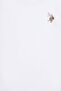 Girl's White Crew Neck Basic Sweatshirt 50317915-Vr013 - 6