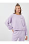Printed Textured Long Sleeve Pajama Top - 3
