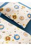 Tona Baby Dream Montessori Blue 4-Piece Baby Sleeping Set - (Duvet Cover + Quilt + Mattress Pad + Blanket) - 2