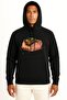 Hooded Beefsteak Barbecue Grilling Cooking Chest Design Unisex Sweatshirt